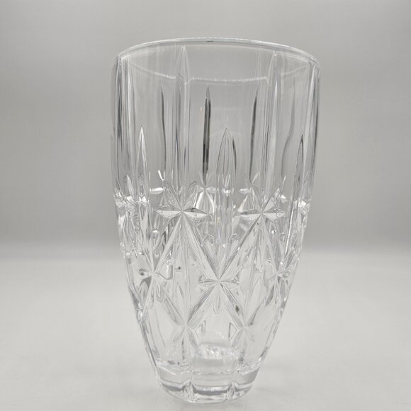 Marquis By Waterford Crystal Glass Flower Vase Table Centerpiece 8.25 in - Picture 4 of 11